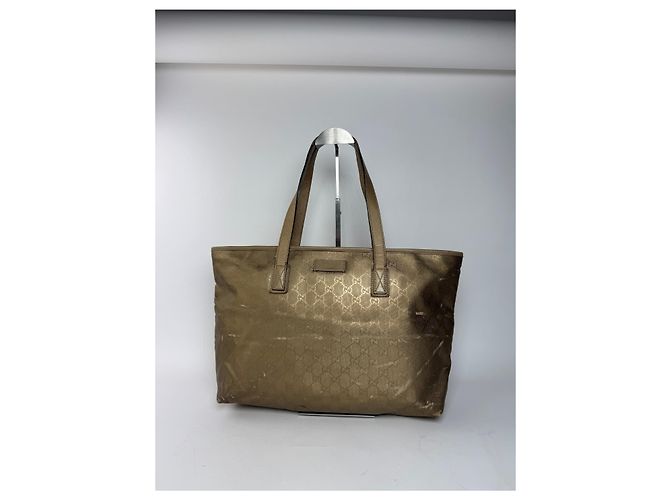 Vintage Gucci Monogramm Tasche Gold Golden - Ansicht 7