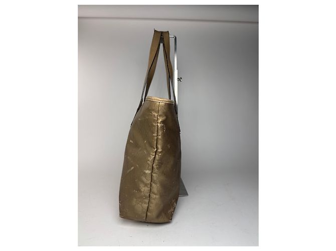 Vintage Gucci Monogramm Tasche Gold Golden - Ansicht 8