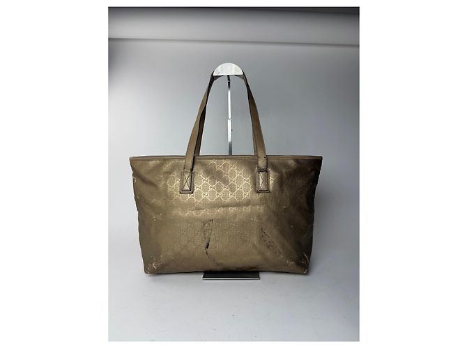 Vintage Gucci Monogramm Tasche Gold Golden - Ansicht 9