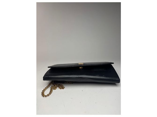 Vintage Givenchy 4G Tasche aus Lackleder schwarz - Ansicht 9