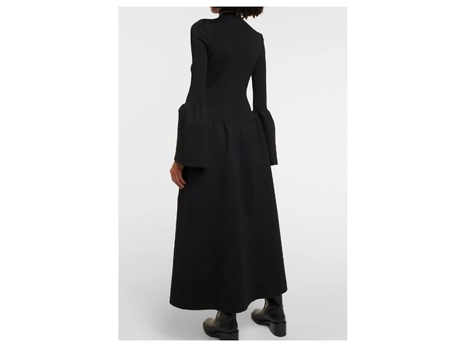 Abito da sera Chloé, modello Maniche Nere FW 2023 Nero - vista 3
