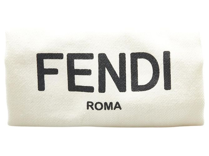 Portachiavi Mini Box Charm Fendi Giallo - vista 8