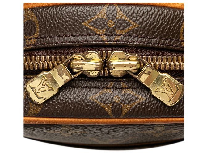 Borsa a corpo Pochette Ganju Monogram Louis Vuitton Marrone - vista 8