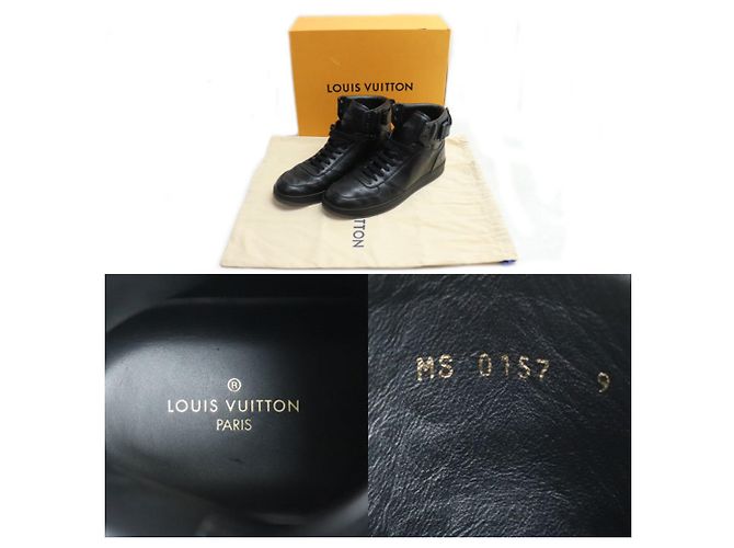 Sneakers alte della linea Rivoli di Louis Vuitton Nero - vista 10