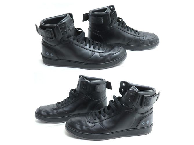 Sneakers alte della linea Rivoli di Louis Vuitton Nero - vista 4