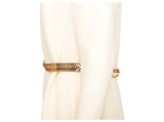 Abito Mini Decorato Versace Bianco sporco - vista 7