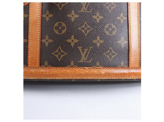 Borsa a spalla classica Babylone in tela Monogram Louis Vuitton M51102 Marrone - vista 11