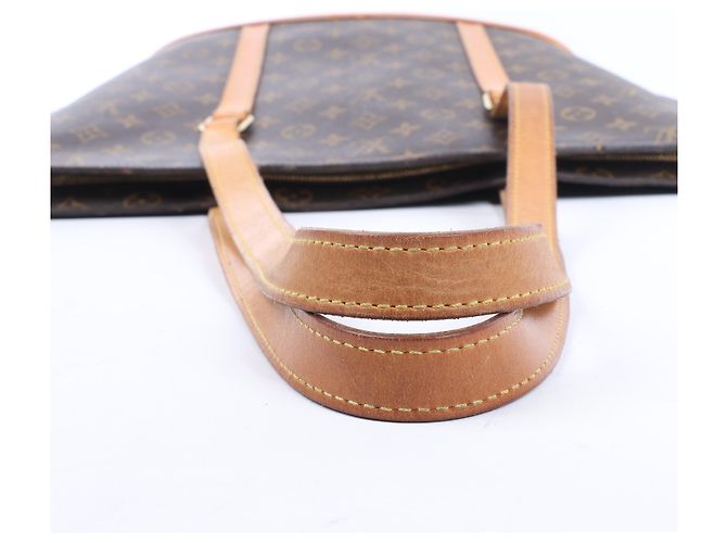 Borsa a spalla classica Babylone in tela Monogram Louis Vuitton M51102 Marrone - vista 6