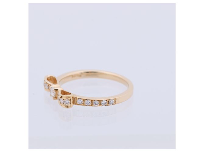 Autre Marque AVALONE Bow Diamantring K18 (YG) 2,2g 0,25 ct - Ansicht 4