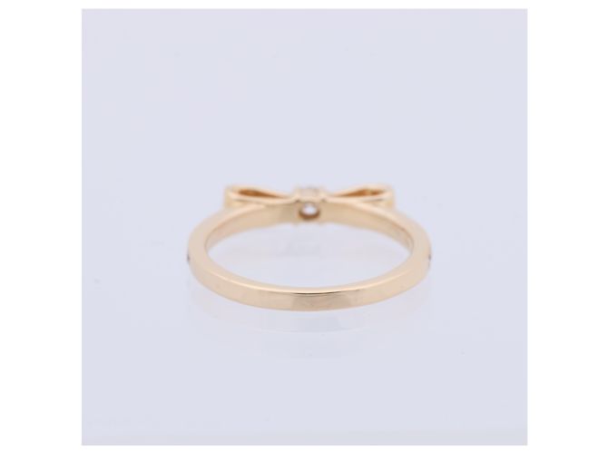 Autre Marque AVALONE Bow Diamantring K18 (YG) 2,2g 0,25 ct - Ansicht 6