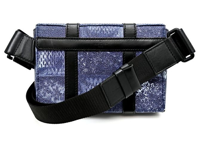 Borsa a tracolla Damier Trunk di Louis Vuitton Blu Damier ebene - vista 2