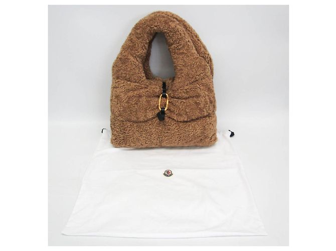 Moncler SNOW TOTE 5D60000 Borsa a mano da donna Marrone - vista 2