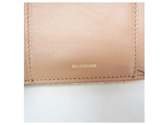 Balenciaga Envelope Compact Wallet Beige - view 11