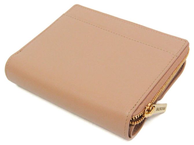 Balenciaga Envelope Compact Wallet Beige - view 3