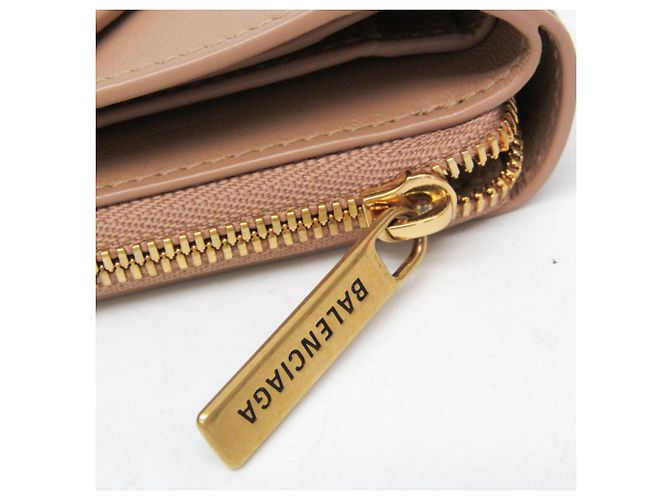 Balenciaga Envelope Compact Wallet Beige - view 8