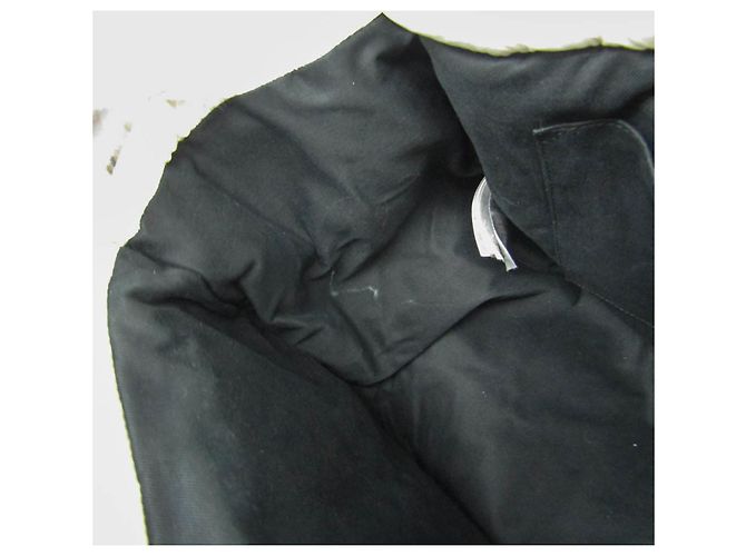 Borsa in nylon da donna Moncler CARADOC Nero Bianco - vista 10