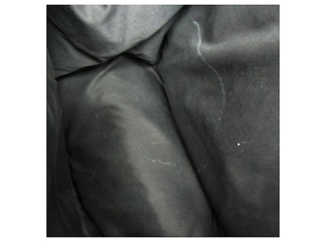 Borsa in nylon da donna Moncler CARADOC Nero Bianco - vista 9