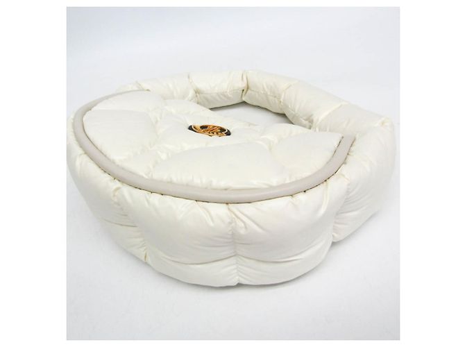 Borsa in nylon Moncler DELILAH Bianco - vista 5