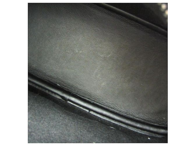 Salvatore Ferragamo Logo EE-24 1638 Pouch Black Beige - view 10