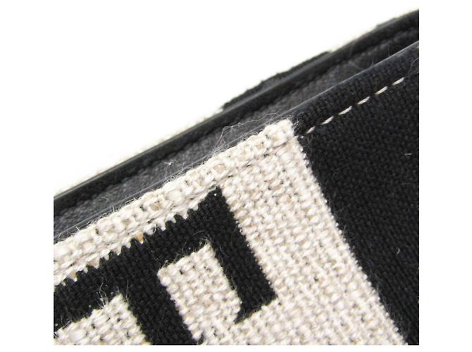 Salvatore Ferragamo Logo EE-24 1638 Pouch Black Beige - view 7