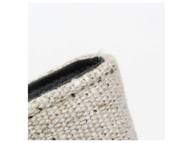 Salvatore Ferragamo Logo EE-24 1638 Pouch Black Beige - view 8