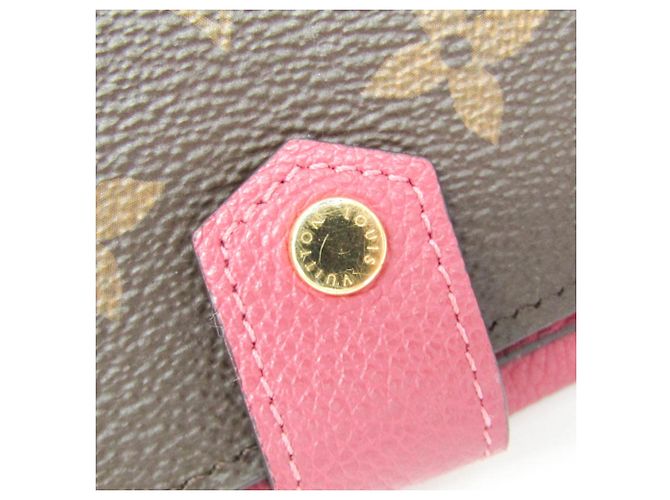 Portafoglio Compatto Pallas Monogram Louis Vuitton Marrone Viola scuro - vista 12