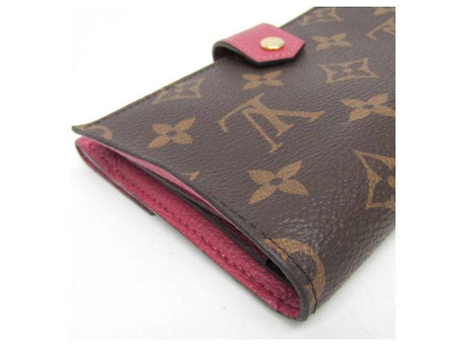 Portafoglio Compatto Pallas Monogram Louis Vuitton Marrone Viola scuro - vista 5