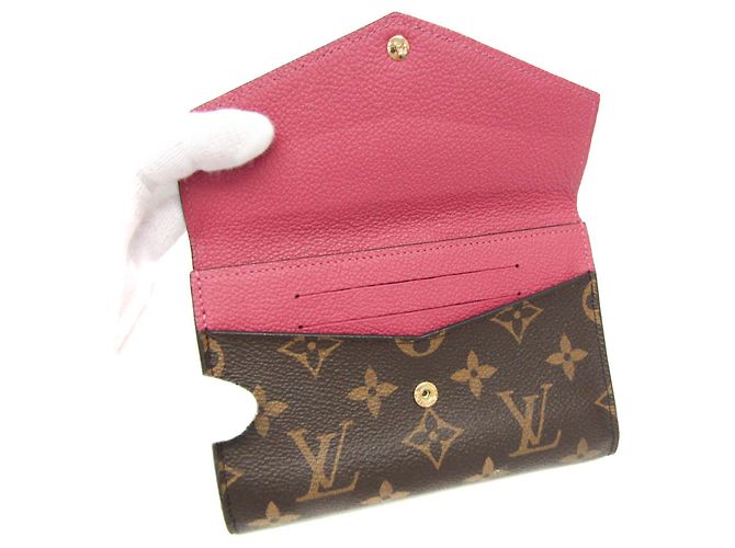 Portafoglio Compatto Pallas Monogram Louis Vuitton Marrone Viola scuro - vista 9