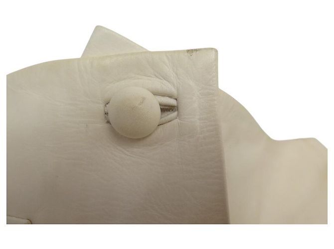 FALDA MIDI CHRISTIAN DIOR 2E5J87AL118 CUERO CREMA S 36 - vista 10