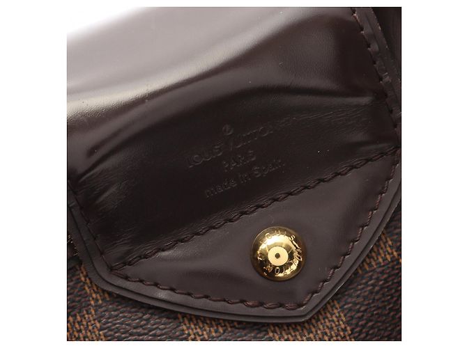 Borsa Louis Vuitton Sistina GM Damier Marrone - vista 7