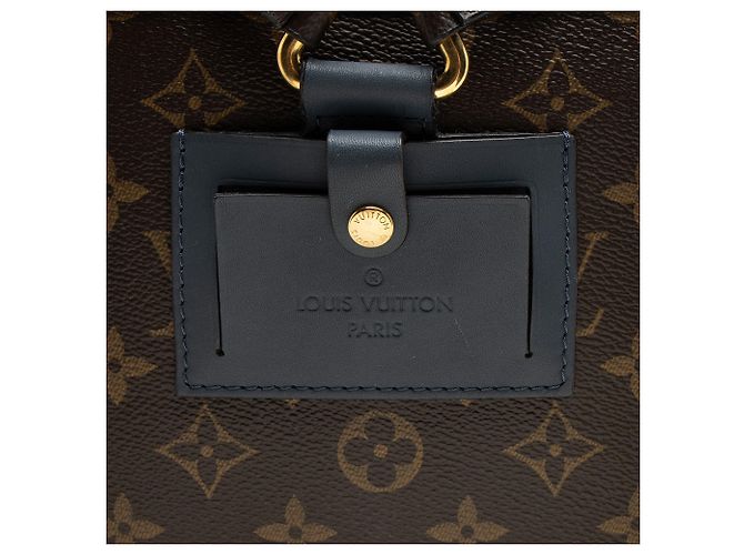 Louis Vuitton Monogram Canvas Slate Backpack Blue - view 10