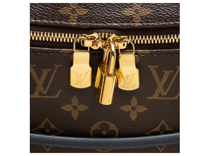 Louis Vuitton Monogram Canvas Slate Backpack Blue - view 9
