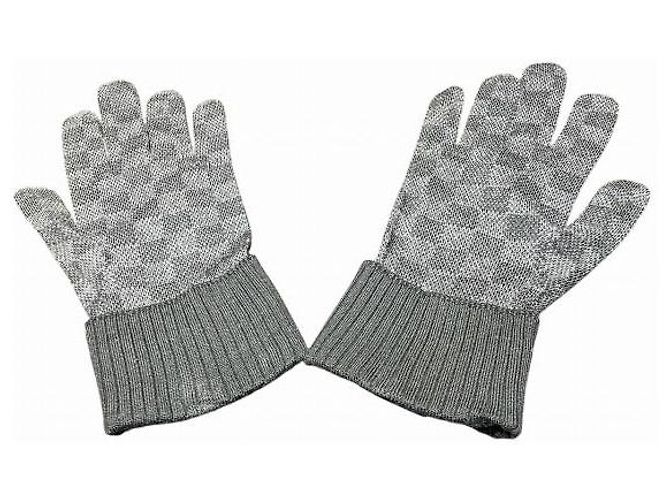 Guanti Louis Vuitton Gon NeoPti Damier Graphite Nero - vista 2