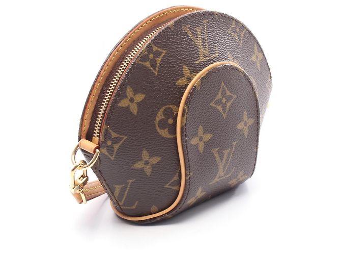 Pochette Mini Ellipse Monogram Louis Vuitton Marrone - vista 2