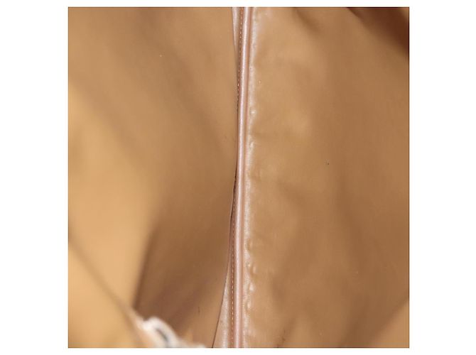Céline CELINE Macadam Canvas Tote Bag PVC Beige Gold Auth 136444 Golden - Ansicht 10