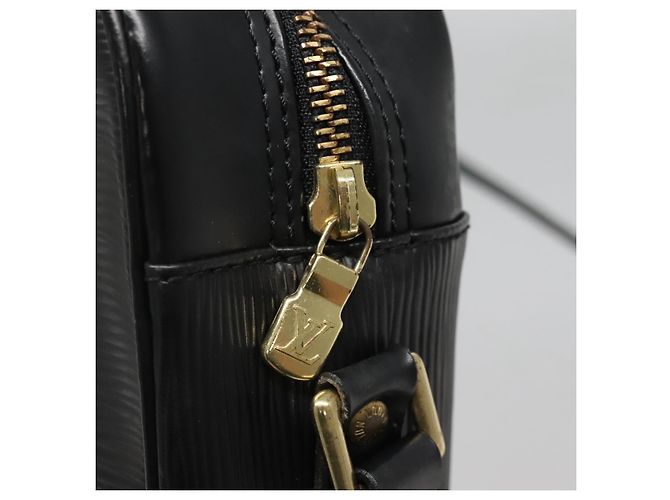 LOUIS VUITTON Borsa a Spalla Epi Trocadero 27 Nera M52312 LV Auth BA4733 Nero - vista 18