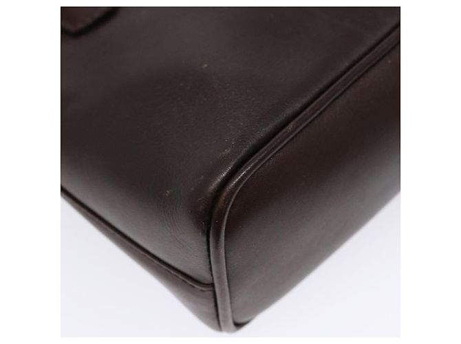 Borsa a Spalla in Pelle Gucci Bamboo 2way Marrone Oro 007 2032 0281 Auth mr1478 D'oro - vista 9