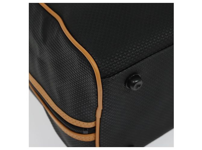 Borsa Boston in pelle PVC nera Auth am8817 di SAINT LAURENT Nero - vista 15