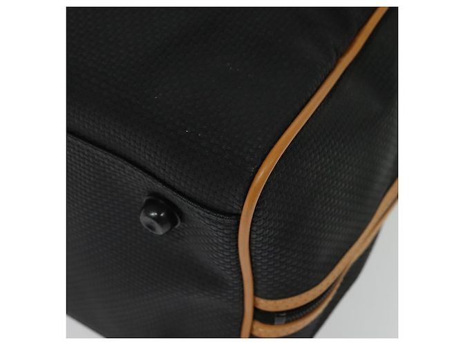 Borsa Boston in pelle PVC nera Auth am8817 di SAINT LAURENT Nero - vista 16