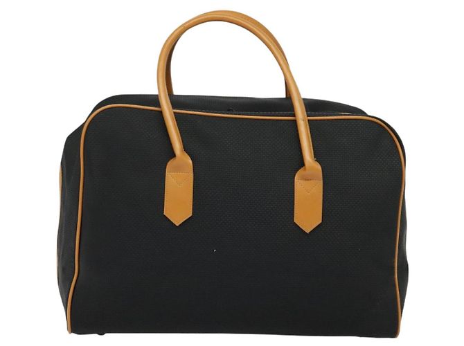 Borsa Boston in pelle PVC nera Auth am8817 di SAINT LAURENT Nero - vista 2