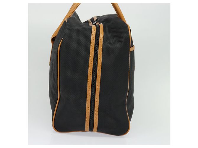 Borsa Boston in pelle PVC nera Auth am8817 di SAINT LAURENT Nero - vista 3