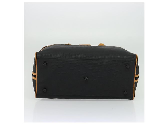 Borsa Boston in pelle PVC nera Auth am8817 di SAINT LAURENT Nero - vista 5