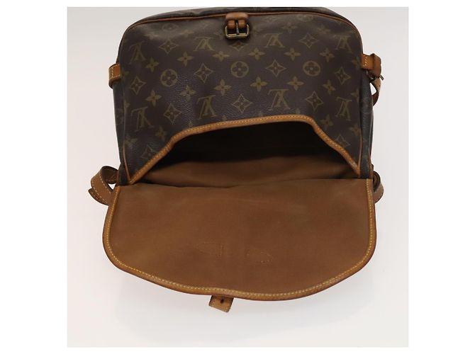 LOUIS VUITTON Borsa a Spalla Monogram Saumur 30 M42256 LV Auth bs28187 Monogramma - vista 10