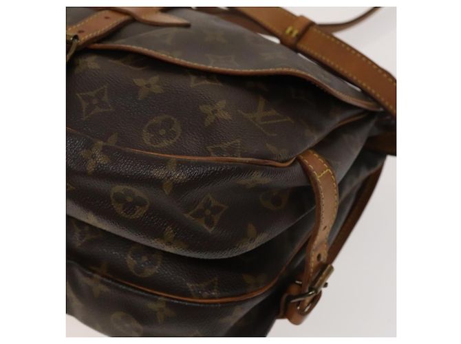 LOUIS VUITTON Borsa a Spalla Monogram Saumur 30 M42256 LV Auth bs28187 Monogramma - vista 16
