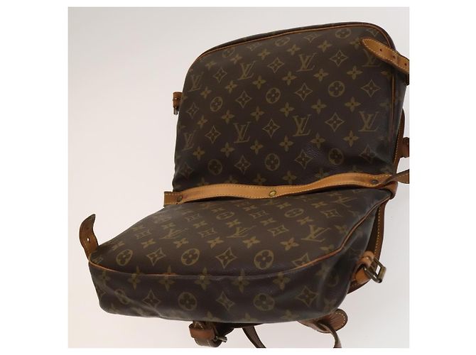 LOUIS VUITTON Borsa a Spalla Monogram Saumur 30 M42256 LV Auth bs28187 Monogramma - vista 19