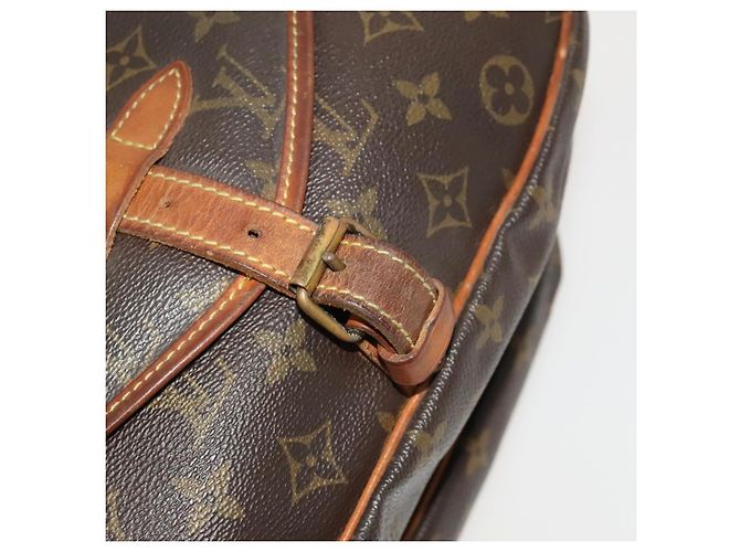 LOUIS VUITTON Borsa a Spalla Monogram Saumur 30 M42256 LV Auth bs28187 Monogramma - vista 23