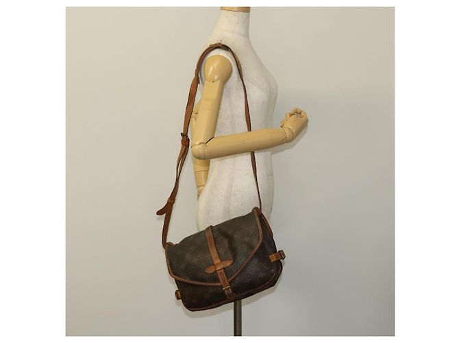 LOUIS VUITTON Borsa a Spalla Monogram Saumur 30 M42256 LV Auth bs28187 Monogramma - vista 26