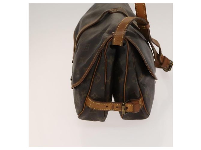 LOUIS VUITTON Borsa a Spalla Monogram Saumur 30 M42256 LV Auth bs28187 Monogramma - vista 4