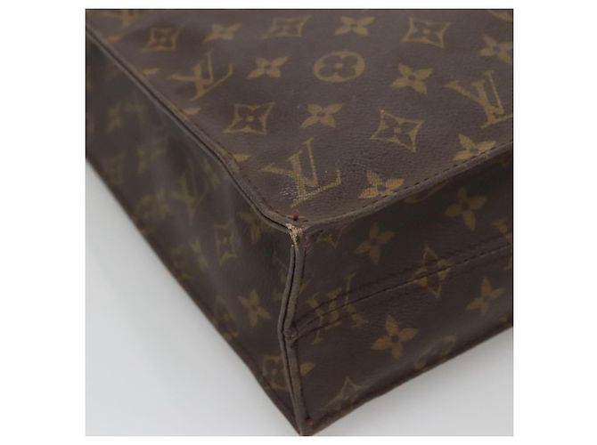 LOUIS VUITTON Borsa Sac Plat Monogram M51140 LV Auth BA4419 Monogramma - vista 16