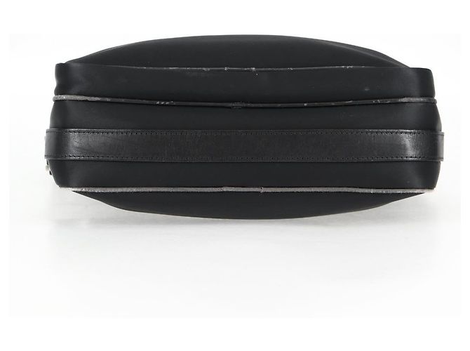 Borsa a spalla in nylon nero e argento autentica BURBERRY bs28161 - vista 6